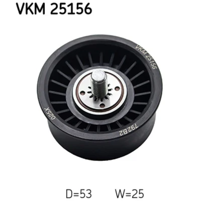 Abbildung von SKF VKM 25156 Umlenk /Führungsrolle, Zahnriemen mit Befestigungsmaterial