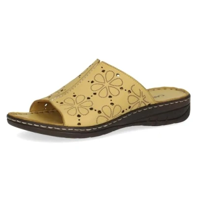 Abbildung von Caprice Pantolette flach, Damen, Größe: 39, Yellow nappa Schuhe