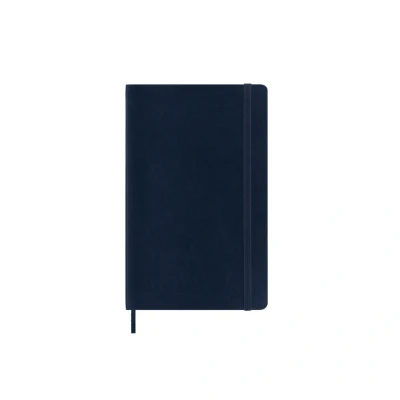 Abbildung von Moleskine Notizbuch Large Liniert Weicher Einband Saphir