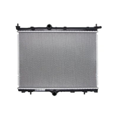 Abbildung von NISSENS 607030 Kühler, Motorkühlung Aluminium 380 531 16 Kühlrippen gelötet