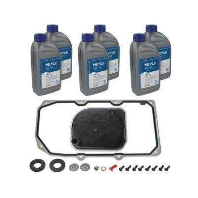 Abbildung von MEYLE 014 135 0214 Teilesatz, Ölwechsel Automatikgetriebe mit Zubehör Ölmenge für Standardölwechsel ORIGINAL Quality MERCEDES BENZ: B Class