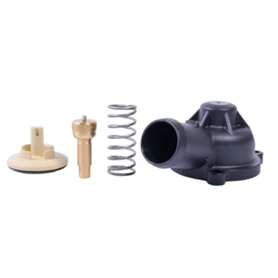 Abbildung von GATES TH41887K1 Kühlwasserthermostat 87 mit Dichtungen Gehäuse SKODA: Fabia I Hatchback, 1 Praktik, Combi