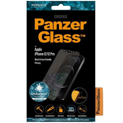 Abbildung von Apple iPhone Xr Panzerglas PanzerGlass Anti Bacterial Privacy Case Friendly Displayschutzfolie