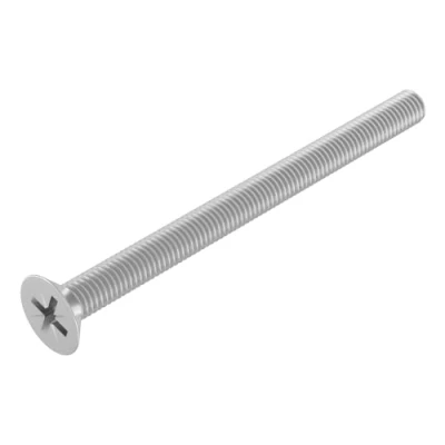Abbildung von SECCARO Senkschraube M5 x 65 mm, Edelstahl V2A VA A2, DIN 965, Kreuzschlitz/PZ, Vollgewinde, 20 Stück