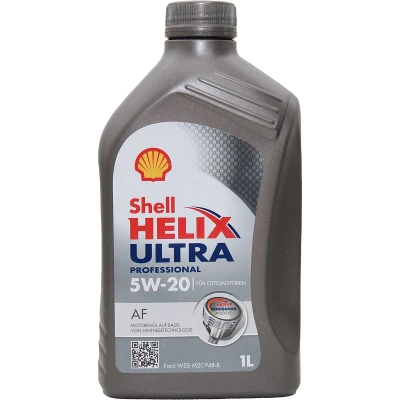 Abbildung von Shell Helix Ultra Professional AF 5W 20 1l Motoröl 550042305 FORD: Galaxy Mk2 MPV, FIESTA 6, FOCUS 3 Turnier, MITSUBISHI: ASX Off Road