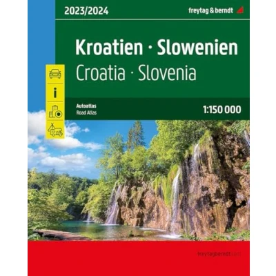 Abbildung von Kroatien Slowenien, Autoatlas 1:150.000, freytag &amp; berndt: Straßenatlas mit Spiralbindung (freytag berndt Autoatlanten)