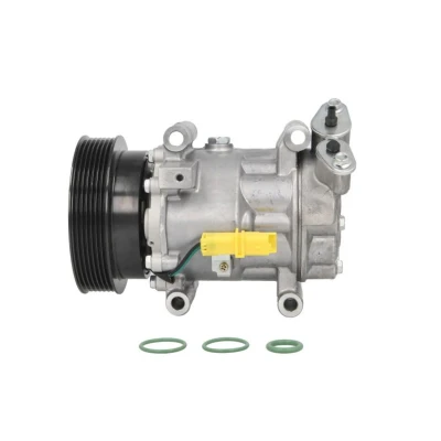Abbildung von NISSENS 89372 Kompressor SD6V12 12 PAG 46 R 134a NISSAN: Qashqai / Qashqai+2 I, RENAULT: Kangoo II Express, CLIO 3