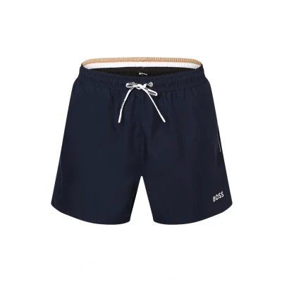 Abbildung von BOSS Badeshorts, Herren, Größe: XXL, Marine