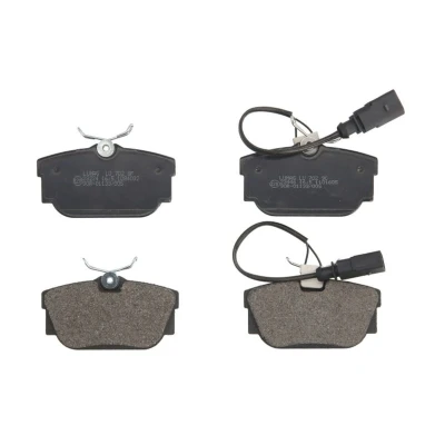 Abbildung von BRECK 23446 00 702 10 Bremsbelagsatz inkl. Verschleißwarnkontakt, mit integriertem Verschleißsensor Zubehör FORD: Galaxy Mk1 MPV