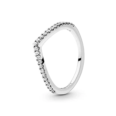 Abbildung von PANDORA Damen Ringe 925 Sterlingsilber mit &#039; Ringgröße 52 (16.6) 196316CZ