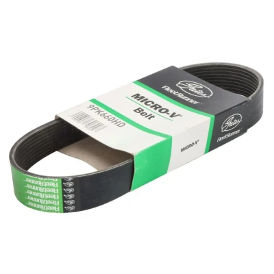 Abbildung von GATES 9PK660HD Keilrippenriemen 660 9 Polyester, EPDM (Ethylen Propylen Dien Kautschuk)