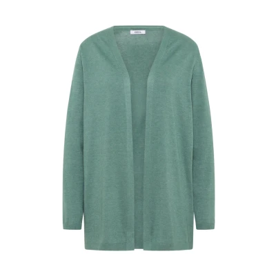 Abbildung von Cecil Offene Strickjacke, Damen, Größe: XS, Grün