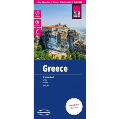 Abbildung von Reise Know How Landkarte Griechenland / Greece (1:650.000): reiß und wasserfest (world mapping project)
