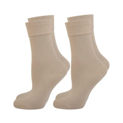 Abbildung von Nur Die 2er Pack Bambus Komfort Socken Damen weich Komfortbund Socke
