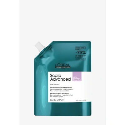 Abbildung von L&#039;OREAL Professionnel Serie Expert Scalp Advanced Antidiscomfort Dermoregulator Refill Shampoo Shampoo, Größe: 500 ml,