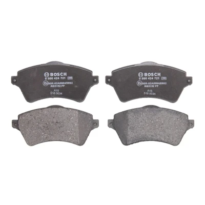 Abbildung von BOSCH 0 986 424 721 Bremsbelagsatz Low Metallic mit Anti Quietsch Blech LAND ROVER: Freelander I Off Road
