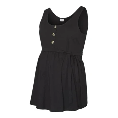 Abbildung von Mamalicious Mlevi LIA Top, Damen, Größe: 38, Black