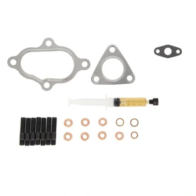 Abbildung von AJUSA JTC11310 Montagesatz, Lader with studs, syringe oil mit Dichtungen Montageanleitung MITSUBISHI: Pajero Sport 1 SUV