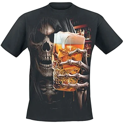 Abbildung von Spiral LIVE Loud T Shirt Schwarz 4XL