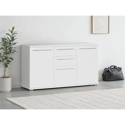 Abbildung von PLACES OF STYLE Kommode »Piano« (H/B/T): 64,6/180/45,2cm, UV lackiert, Soft Close Funktion
