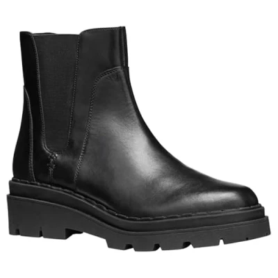 Abbildung von Geox Felleny Plateaustiefelette, Damen, Größe: 39, Black Schuhe