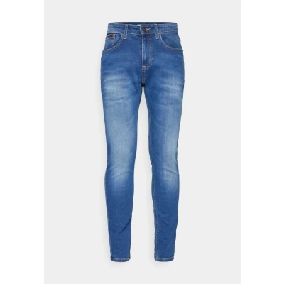 Abbildung von Tommy Jeans Austin Slim Fit, Herren, Größe: 28x32, Wilson mid blue