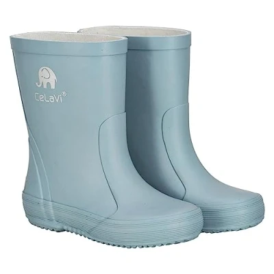 Abbildung von Celavi Basic Gummistiefel für Kinder, Größe: 22, Smoke blue Schuhe