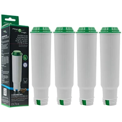 Abbildung von FilterLogic CFL 701B 8x Wasserfilter kompatibel mit Krups, Nivona, Melitta Kaffeevollautomaten ersetzen F088 Aqua Filter, NIRF 700 Wasserfilterpatrone, Pro Filterpatrone Frischwasserfilter
