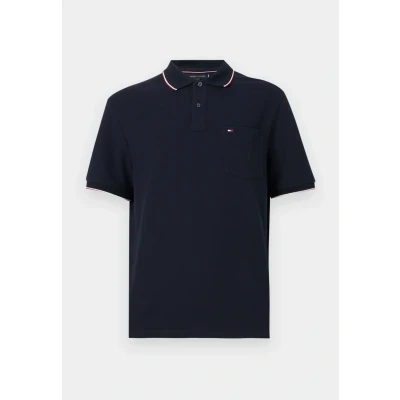 Abbildung von Tommy Hilfiger Pocket Classic FIT POLO Poloshirt, Herren, Größe: XS, Desert sky
