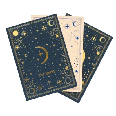 Abbildung von Grupo Erik 3er Pack Astral Notizbücher A5 Notizbuch klein 1 Liniert Dotted Blanko Notizblock