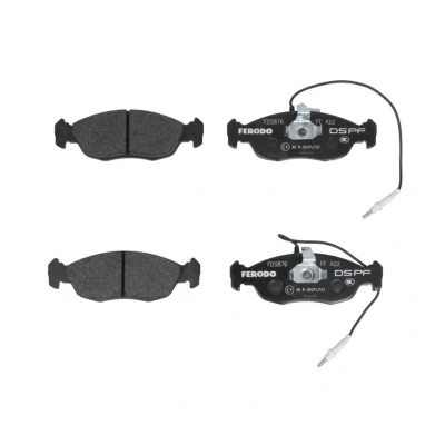 Abbildung von FERODO RACING FDS876 Bremsbelagsatz PEUGEOT: 205 II Hatchback, 106 306 CITROËN: Xsara Saxo Coupe