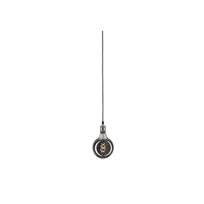 Abbildung von Paulmann 79771 Neordic Pendelleuchte Eldar inkl. Stecker max. 20 W Grau, Nickel Wohnzimmer Metall Beleuchtungssystem E27