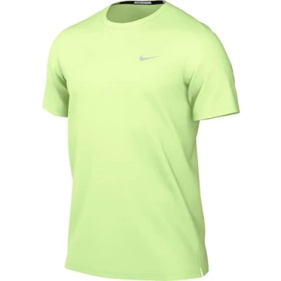 Abbildung von Nike Performance Miler Sport Tshirt, Herren, Größe: Large, Barely volt/reflective silver