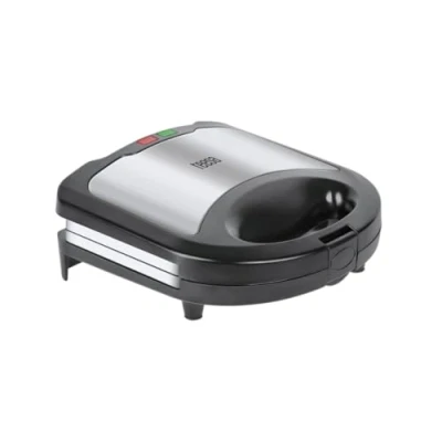 Abbildung von TEESA Sandwichmaker TSA3222 mit Keramikplatten silber/schwarz