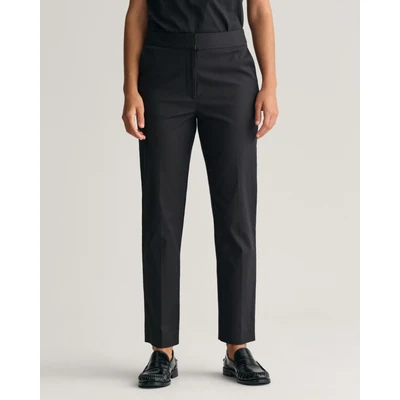 Abbildung von GANT Slack Stoffhose, Damen, Größe: 44, Ebony black