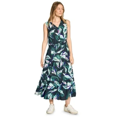 Abbildung von Cecil MIT Maxikleid, Damen, Größe: Large, Grün