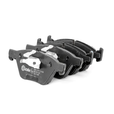 Abbildung von BREMBO P 06 036 Bremsbelagsatz für Verschleißwarnanzeiger vorbereitet mit Kolbenclip ohne Zubehör BMW: 3 Saloon, Coupe, Touring kfzteile, mister