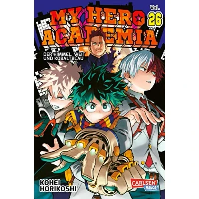 Abbildung von My Hero Academia 26: Abenteuer und Action in der Superheldenschule Mit Glow the Dark Effekt auf dem Cover nur 1. Auflage!