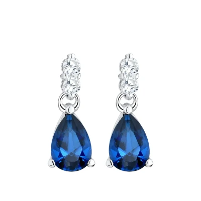 Abbildung von Elli Classic LOOK Ohrringe, Damen, Größe: One Size, Blau