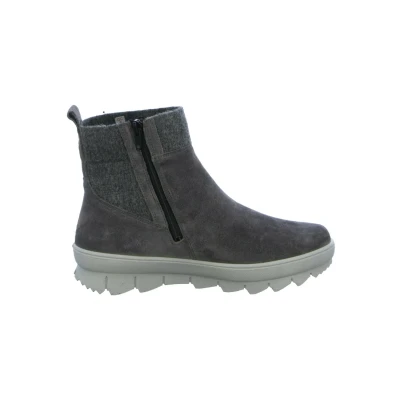 Abbildung von Legero Plateaustiefelette, Damen, Größe: 38 2/3, Grau Schuhe