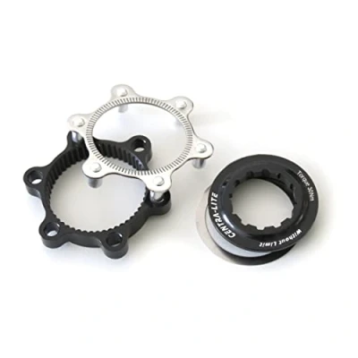 Abbildung von XLC Unisex Erwachsene BR X62 Centerlock Adapter, Schwarz, Silber, Unisize