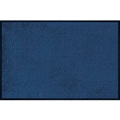 Abbildung von Wash+Dry Fußmatte, Navy 40x60 cm, innen und außen, waschbar, blau