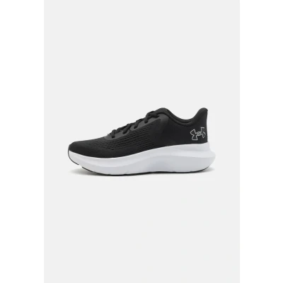 Abbildung von Under Armour Charged Rogue 5 Laufschuh Straße, Damen, Größe: 35.5, Black/white Schuhe