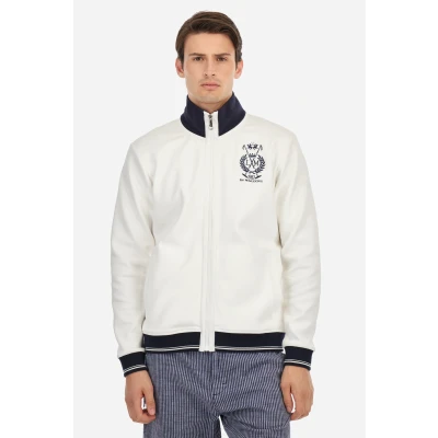Abbildung von La Martina Bomberjacke, Herren, Größe: Medium, Off white