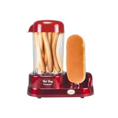 Abbildung von BEPER P101CUD501 Hot Dog Maschine, 350W, ABS, Rot