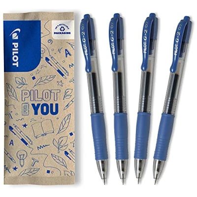 Abbildung von PILOT G2 7, Gelschreiber, 4er Set (Blau), 1 stück (4er Pack)