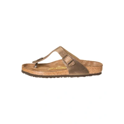 Abbildung von Birkenstock Gizeh Zehentrenner, Herren, Größe: 36, Tabakbraun Schuhe