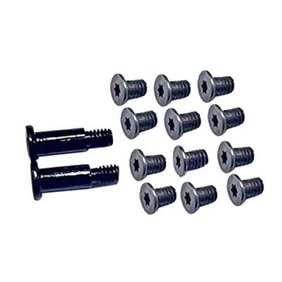 Abbildung von Zahara 12 x untere Abdeckung + 2 Ersatzschrauben für Dell XPS 13 9343 9350 9360/15 9550 9560 9570/ Precision M5510