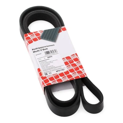 Abbildung von FEBI BILSTEIN 28975 Keilrippenriemen 1751 6 EPDM (Ethylen Propylen Dien Kautschuk) VOLKSWAGEN: Transporter 4 Bus, 4, LT 28 46 2 Kasten
