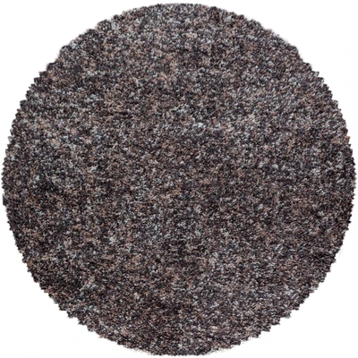 Abbildung von Ayyildiz Teppiche Hochflor Teppich »Enjoy Shaggy« rund 50 mm Höhe melierter Langflor, Wohnzimmer
